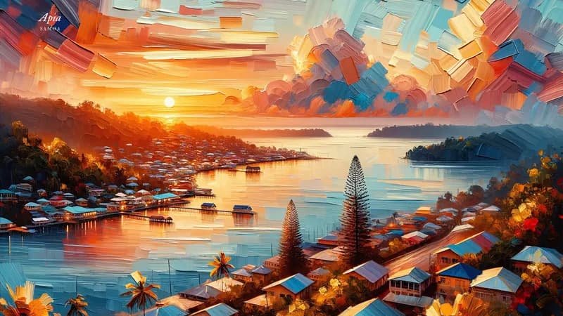 Apia, Samoa, par PicturalArt