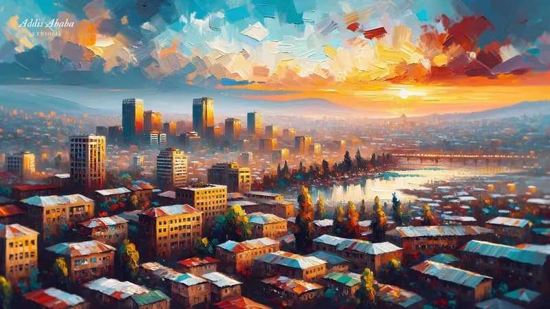 Addis Ababa, Ethiopia, par PicturalArt