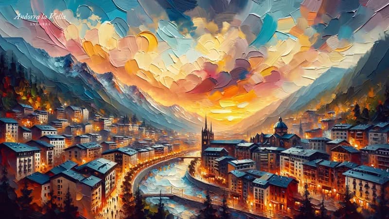 Andorra la Vella, Andorra, par PicturalArt
