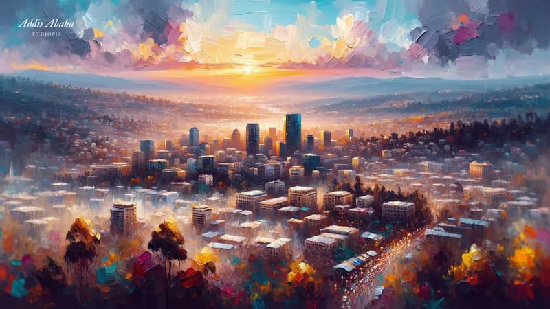 Addis Ababa, Ethiopia, par PicturalArt