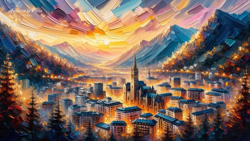 Andorra la Vella, Andorra, par PicturalArt